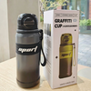  Techsuit - Thermos (THM9) - Sportkulacs, 316 rozsdamentes acél, duplafalú, 680 ml - Fekete - 1. kép