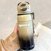  Techsuit - Thermos (THM9) - Sport Vizespalack, 316 Rozsdamentes Acél Dupla Rétegű, 680ml - Barna - 1. kép
