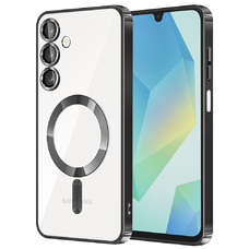  Techsuit - Luxus Kristály MagSafe - Samsung Galaxy A16 4G / A16 5G - Fekete tok