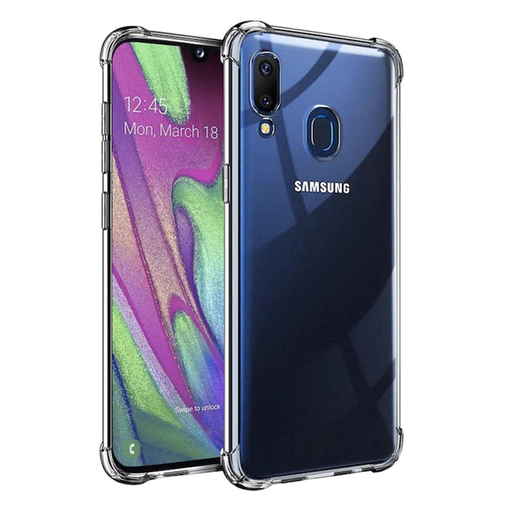 Techsuit - Ütésálló Átlátszó Szilikon - Samsung Galaxy A40 - Átlátszó tok Techsuit - Ütésálló Átlátszó Szilikon - Samsung Galaxy A40 - Átlátszó tok