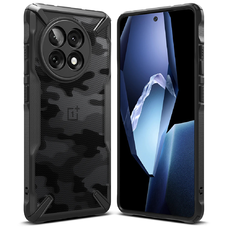  Ringke - Fusion X Dizájn - OnePlus 13R - Terepmintás Fekete tok