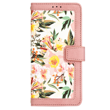  Techsuit - FlipCraft - Xiaomi Redmi Note 14 4G (164,84 x 78,15 x 8,16mm) - Édes Szív Rózsaszín tok