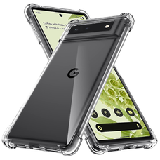  Techsuit - Ütésálló Átlátszó Szilikon - Google Pixel 6 Pro - Átlátszó tok