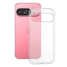  Techsuit - Átlátszó szilikon tok - Google Pixel 9 / 9 Pro - Átlátszó