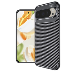  Techsuit - Karbonszál - Google Pixel 9 Pro - Fekete tok