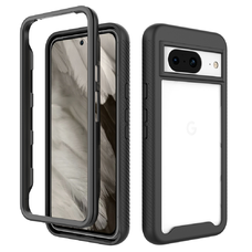  Techsuit - Defense360 Pro + Képernyővédő - Google Pixel 8 - Fekete tok