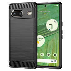  Techsuit - Karbonszilikon - Google Pixel 7 - Fekete tok