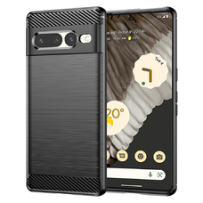  Techsuit - Carbon Szilikon - Google Pixel 7 Pro - Fekete tok