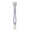 HOCO nyakpánt formájú kábel Type C - Lightning PD 20W GH5 0,22 m farmerkék - 0. kép