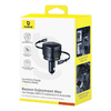 Baseus PD autós töltő 1x USB-C + USB-A port 90W fekete - 3. kép