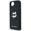 Original Pouch KARL LAGERFELD Monogram Choupette Head Pin iPhone 16e tok fekete - 4. kép