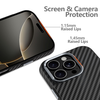 Tech-protect Ion Carbon Magsafe iPhone 16 Pro fekete/ezüst tok - 0. kép