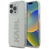  iPhone 16 Pro Átlátszó Logó Karl Lagerfeld IML Strasszkövek tok (KLHCP16LHKLSTDCT) thumbnail
