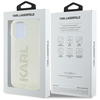  Karl Lagerfeld - IML Strasszkövek (KLHCP16LHKLSTDCT) - iPhone 16 Pro - Átlátszó Logó tok - 3. kép