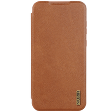 Nillkin Qin Book PRO tok Samsung Galaxy A56 5G-hez Barna tok