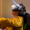 BoboVR S3 Pro tehermentesítő pánt Meta Quest 3 VR szemüveghez + B100 külső akkumulátor - fehér és fekete - 1. kép