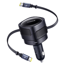 Baseus PD autós töltő 2x USB-C port 60W fekete