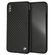 BMW Signature Carbon fliptok iPhone Xs Max - Fekete