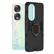  Techsuit - Szilikon Pajzs - Honor 90 - Fekete tok