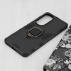  Techsuit - Szilikon Pajzs - Honor 90 - Fekete tok - 3. kép
