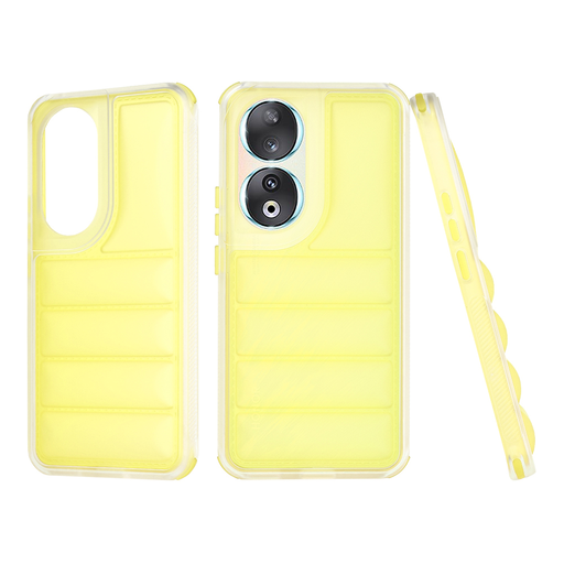 Techsuit - Hullámpajzs - Honor 90 - Sárga tok Techsuit - Hullámpajzs - Honor 90 - Sárga tok