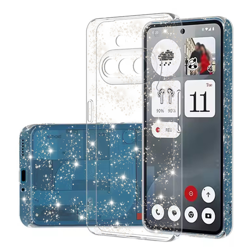 Techsuit - SparkleSkin Sorozat - Nothing Telefon (3a) - Átlátszó tok Techsuit - SparkleSkin Sorozat - Nothing Telefon (3a) - Átlátszó tok