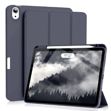  Techsuit - Flex háromszorosan hajtható tok (ceruzatartóval) - iPad Air 4 (2020) / Air 5 (2022) - Sötétkék