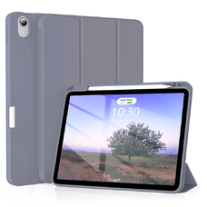  Techsuit - Flex Trifold (ceruzatartóval) - iPad Air 4 (2020) / Air 5 (2022) - Lila tok