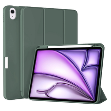  Techsuit - Flex Trifold (ceruzatartóval) - iPad Air 11 (2024) - Zöld tok