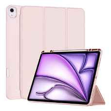  Techsuit - Flex Trifold (tolltartóval) - iPad Air 13 (2024) - Rózsaszín tok