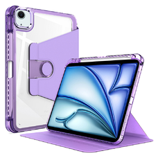  Techsuit - Kristály Tiszta - iPad Air 11 (2024) - Lila tok