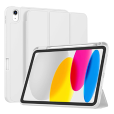  Techsuit - Flex háromszoros hajtogatású tok (ceruzatartóval) - iPad 10 (2022) 10.9 - Szürke