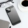 iPhone 12 Pro MAX Szénszál mintájú TPU tok kék - 1. kép