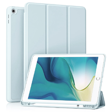  Techsuit - Flex Trifold (Ceruzatartóval) - iPad 10.2 (2019 / 2020 / 2021) - Égszínkék tok