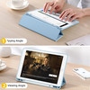  Techsuit - Flex Trifold (Ceruzatartóval) - iPad 10.2 (2019 / 2020 / 2021) - Égszínkék tok - 1. kép