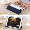  Techsuit - Flex Trifold (ceruzatartóval) - iPad 10.2 (2019 / 2020 / 2021) - Sötétkék tok - 1. kép