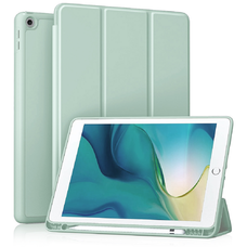  Techsuit - Flex Trifold (ceruzatartóval) - iPad 10.2 (2019 / 2020 / 2021) - Matcha zöld tok