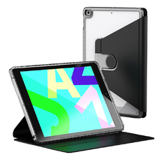 Techsuit - Kristálytisztán Látó - iPad 10.2 (2019/2020/2021) - Fekete tok
