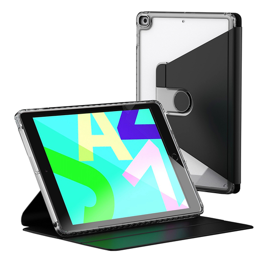 Techsuit - Kristálytisztán Látó - iPad 10.2 (2019/2020/2021) - Fekete tok Techsuit - Kristálytisztán Látó - iPad 10.2 (2019/2020/2021) - Fekete tok