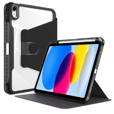  Techsuit - Crystal Vision - iPad 10 (2022) 10.9 - Fekete tok