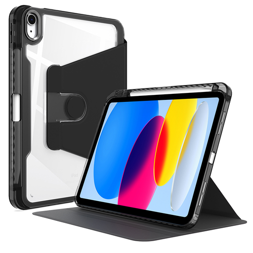 Techsuit - Crystal Vision - iPad 10 (2022) 10.9 - Fekete tok Techsuit - Crystal Vision - iPad 10 (2022) 10.9 - Fekete tok