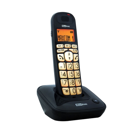 Vezeték nélküli vezetékes telefon - MAXCOM MC 6800 fekete