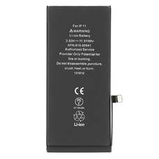  OEM - Okostelefon akkumulátor (14152) - iPhone 11 (APN 616-00644) - 3100mAh - Fekete