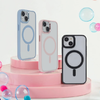 Satin Elegáns Mágneses tok iPhone 15 Plus 6,7
