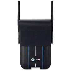 BMW Phone Pouch Blue Stripes Kézitáska - Fekete