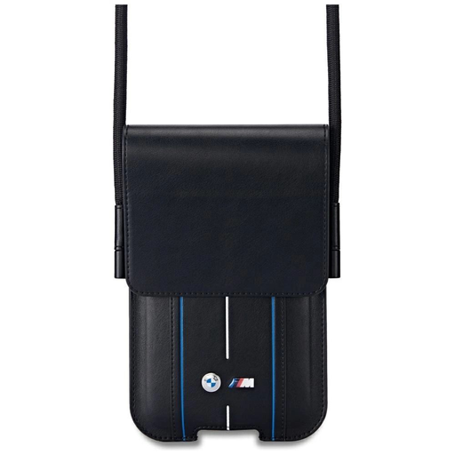 BMW Phone Pouch Blue Stripes Kézitáska - Fekete