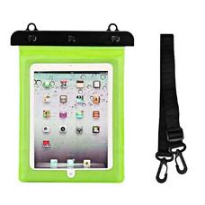 Vízálló PVC tablet tok - zöld tok