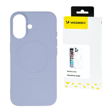 Liquid Silicone tok MagSafe kompatibilis Samsung Galaxy S25+ - Lila tok