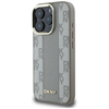 DKNY Kockás Minta Magsafe iPhone 16 Pro tok - Bézs - 0. kép