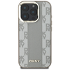 DKNY Kockás Minta Magsafe iPhone 16 Pro tok - Bézs - 1. kép